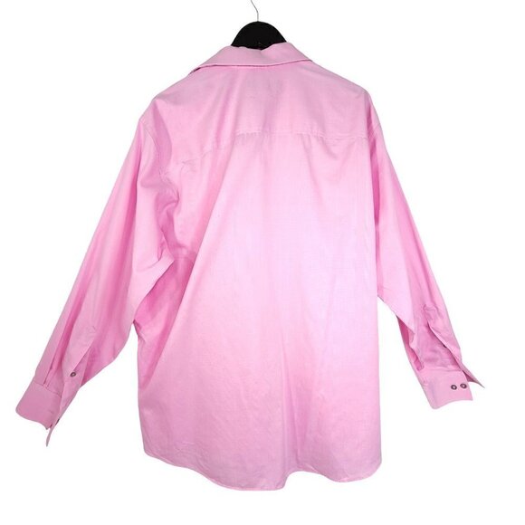 Set of Kenneth Cole Pink & Green Button Up Non Iron Regular Long Sleeve Shirts - Picture 13 of 16